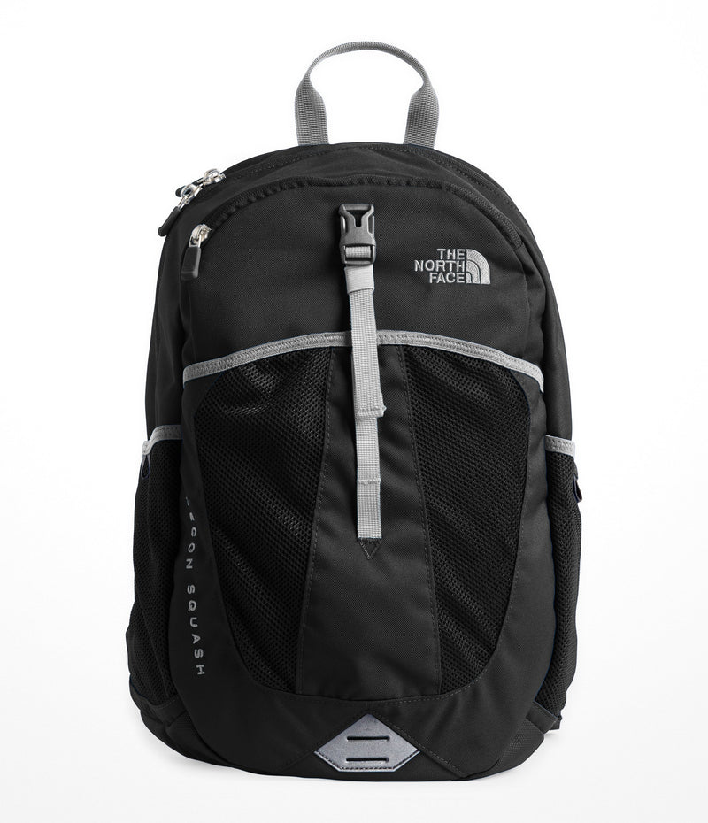 The North Face Youth Recon Squash Backpack, TNF Black/High Rise Grey, One Size - backpacks4less.com
