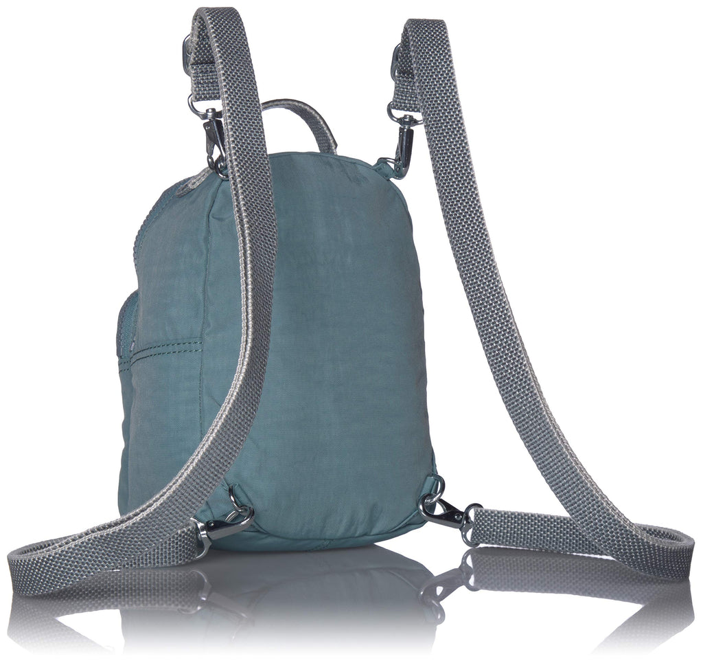 alber 3-in-1 convertible mini bag backpack Kipling womens Alber 3-In-1 Convertible Mini Backpack, Aqua Frost, One Size