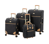 London Fog Queensbury, Black, 4 Piece