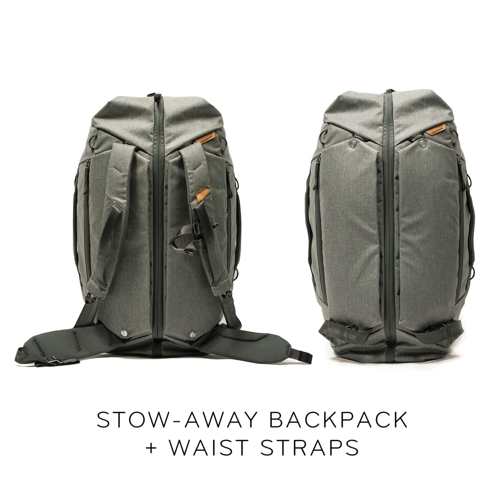 Peak Design Travel Duffelpack 45-65L (Sage) - backpacks4less.com
