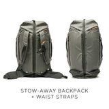 Peak Design Travel Duffelpack 45-65L (Sage) - backpacks4less.com