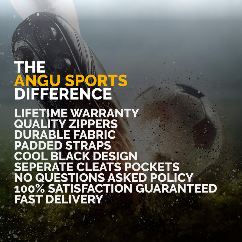 Soccer Bags With Ball Holder - Use As Soccer Backpack, Basketball Backpack, Volleyball Bag or Football Bag | Separate Cleats & Ball Pockets | Designed For Boys & Girls Ages 4-16 | Keeps It Organized - backpacks4less.com