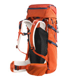 The North Face Terra 55, Zion Orange/Shady Blue, Large/X-Large - backpacks4less.com