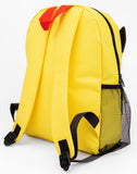 Pokemon Pikachu Backpack Set 4 Piece Lunch Box Water Bottle Pencil Case Set Yellow