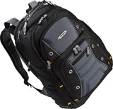 Targus Drifter II for Professional Business Commuter Backpack for 17-Inch Laptop, Black/Gray (TSB239US) - backpacks4less.com