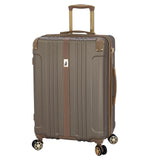 London Fog Northbridge 24" Expandable Hardside Spinner Bronze, 24 Inch