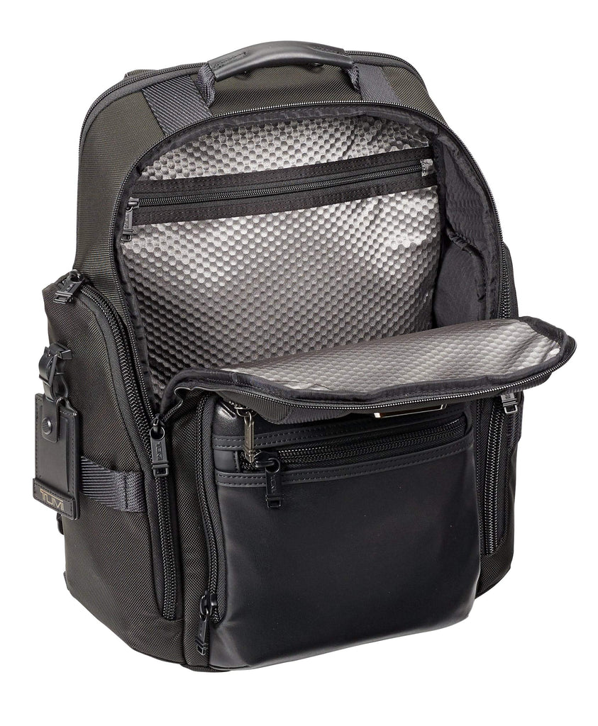 tumi backpack alpha bravo shaw deluxe TUMI - Alpha Bravo Sheppard Deluxe Brief Pack Laptop Backpack - 15 Inch Computer Bag for Men and Women