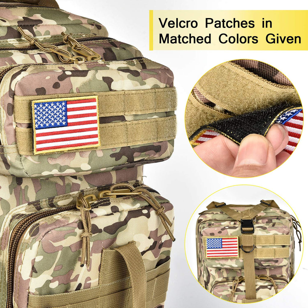 NOOLA Military Tactical Backpack Army Rucksack Assault Pack Molle