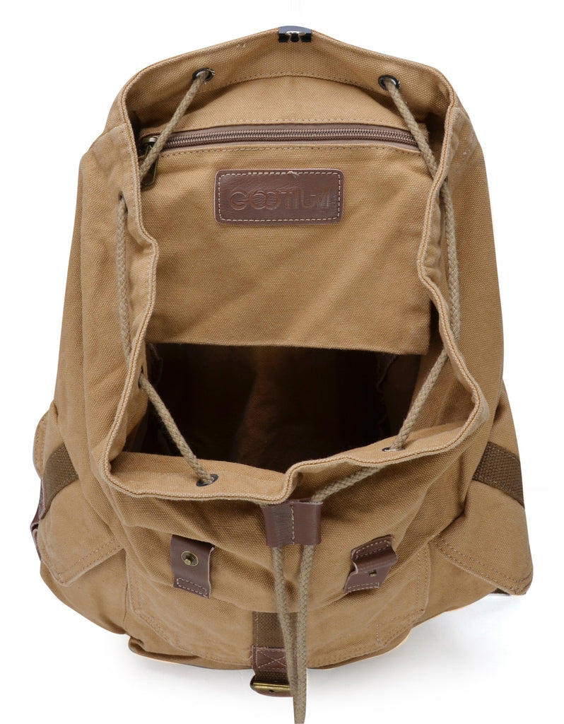 Gootium 21101KA Specially High Density Thick Canvas Backpack Rucksack Gootium 21101KA Specially High Density Thick Canvas Backpack Rucksack