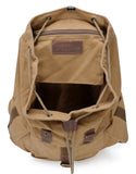 Gootium 21101KA-S Specially High Density Thick Canvas Backpack Rucksack, Khaki Small - backpacks4less.com