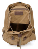 Gootium 21101KA-S Specially High Density Thick Canvas Backpack Rucksack, Khaki Small - backpacks4less.com