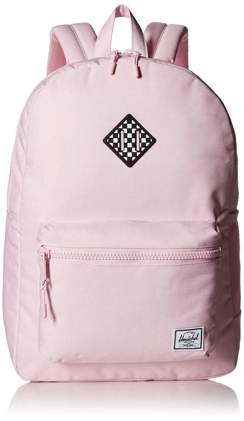 Herschel Kids' Heritage Youth XL Children's Backpack, Pink Lady Crosshatch/Checkerboard, One Size - backpacks4less.com