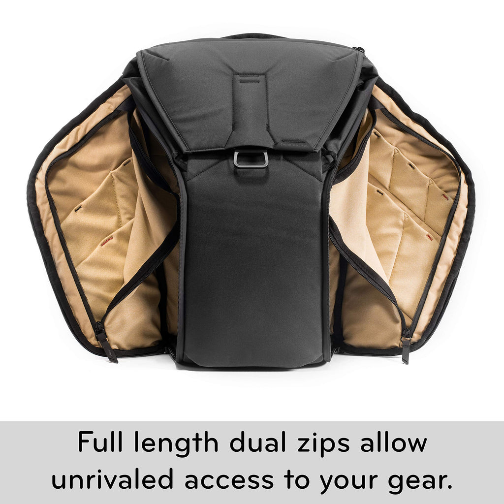 Peak Design Everyday Backpack 20L (Black Camera Bag) - backpacks4less.com