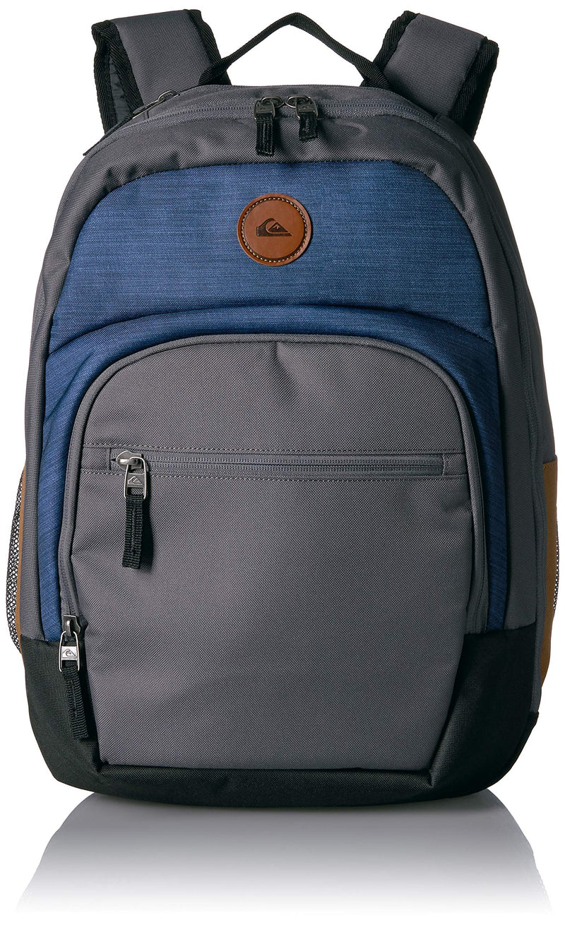 Quiksilver Men's SCHOOLIE Cooler II Backpack, f jord blue heather, 1SZ - backpacks4less.com