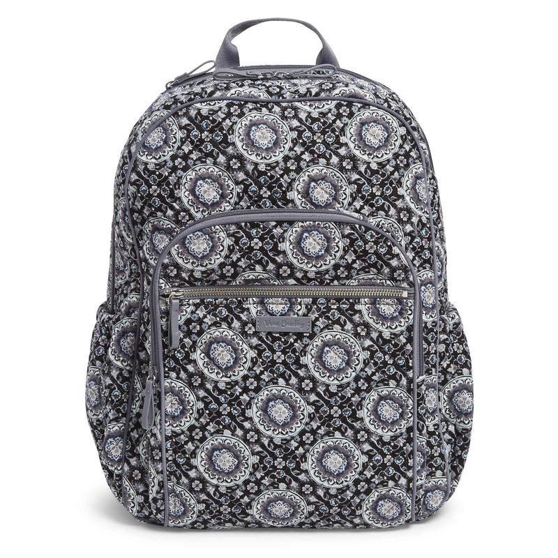 Vera Bradley Iconic Campus Backpack,  Signature Cotton, One Size - backpacks4less.com