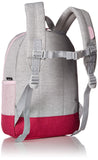 Herschel Kids' Heritage Youth Children's Backpack, Light Grey Berry Pink Lady Crosshatch, One Size - backpacks4less.com