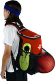 Soccer Backpack with Ball Holder Compartment - for Boys & Girls | Bag Fits All Soccer Equipment & Gym Gear (Black) (Red) - backpacks4less.com