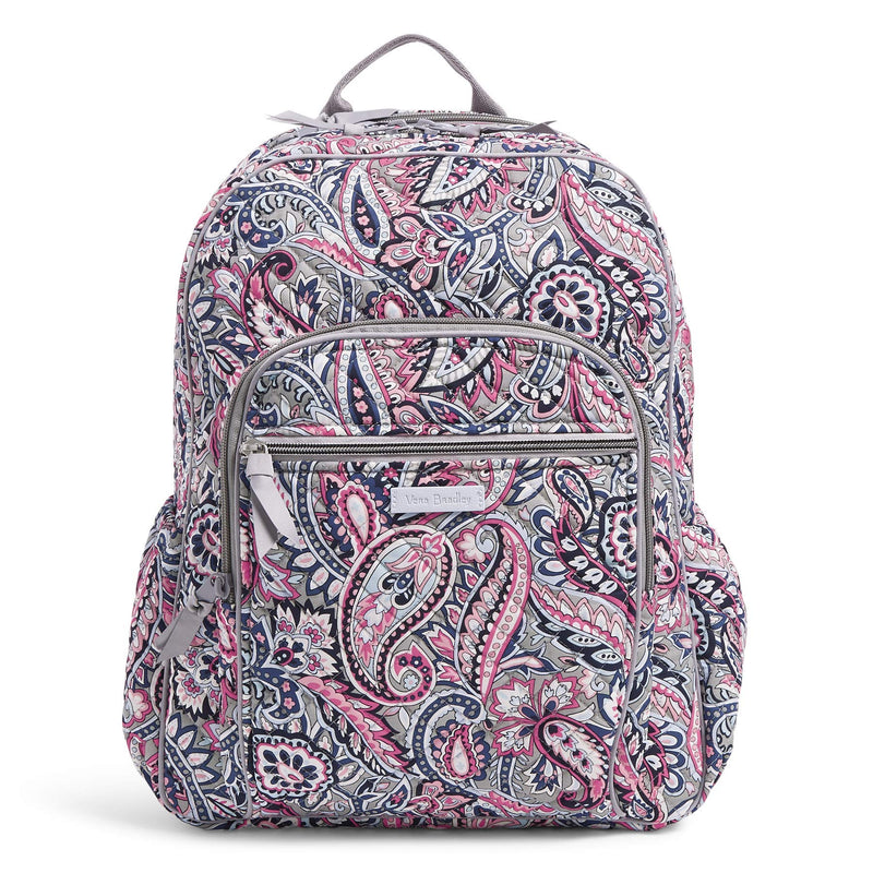 Vera Bradley Signature Cotton Campus, Gramercy Paisley - backpacks4less.com