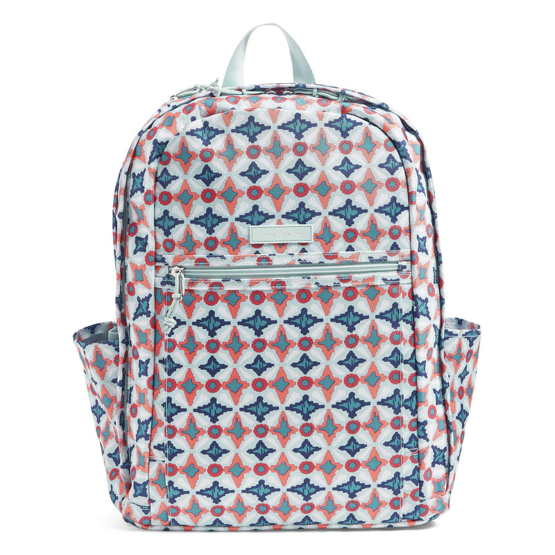 Vera Bradley Women's Recycled Lighten Up Reactive Journey Backpack Bookbag,  Belle Paisley, One Size : : Clothing, Shoes & Accessories