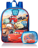 Disney Boys' Cars Mini Backpack with Utility Case, Blue - backpacks4less.com