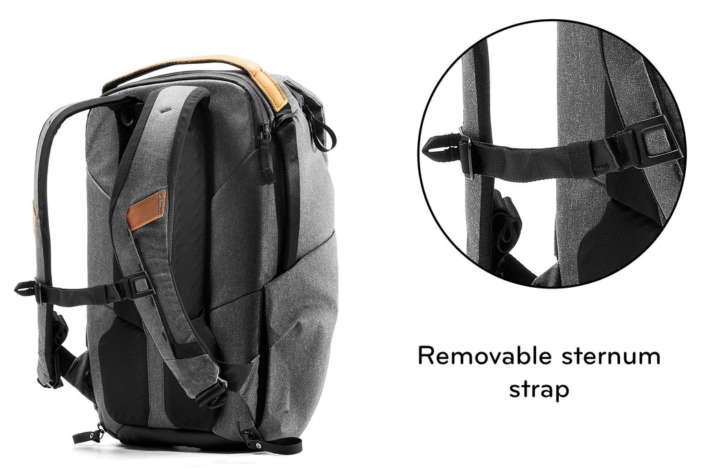 Peak Design Everyday Backpack 20L (Charcoal V2) - backpacks4less.com