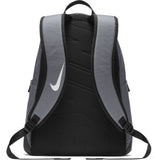 Nike Brasilia Training Backpack, Extra Large Backpack Built for Secure Storage with a Durable Design, Flint Grey/Black/White - backpacks4less.com