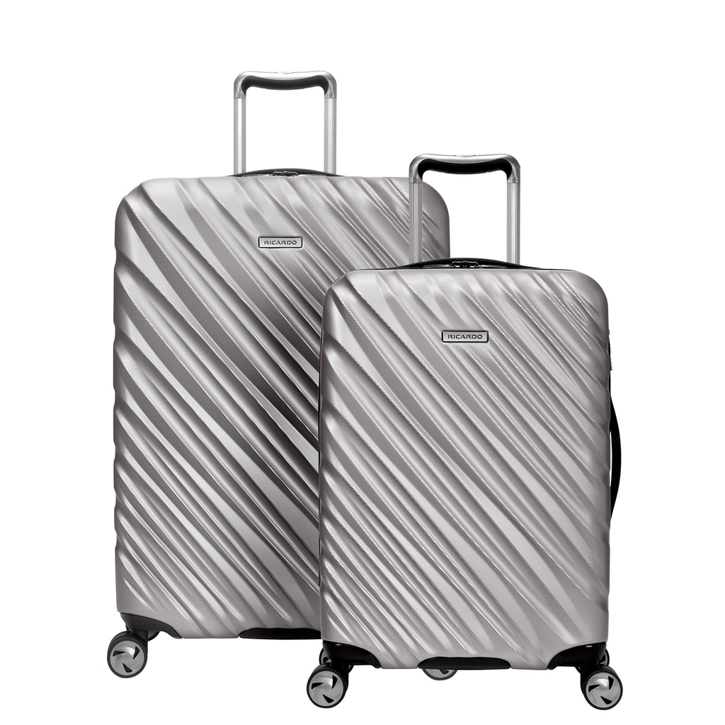 Ricardo Beverly Hills Mojave Expandable Luggage Spinner Platinum
