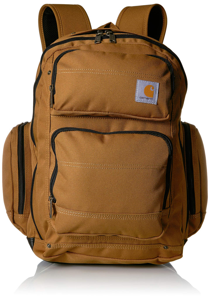 Carhartt Legacy Deluxe Work Backpack with 17-Inch Laptop Compartment, Carhartt Brown - backpacks4less.com
