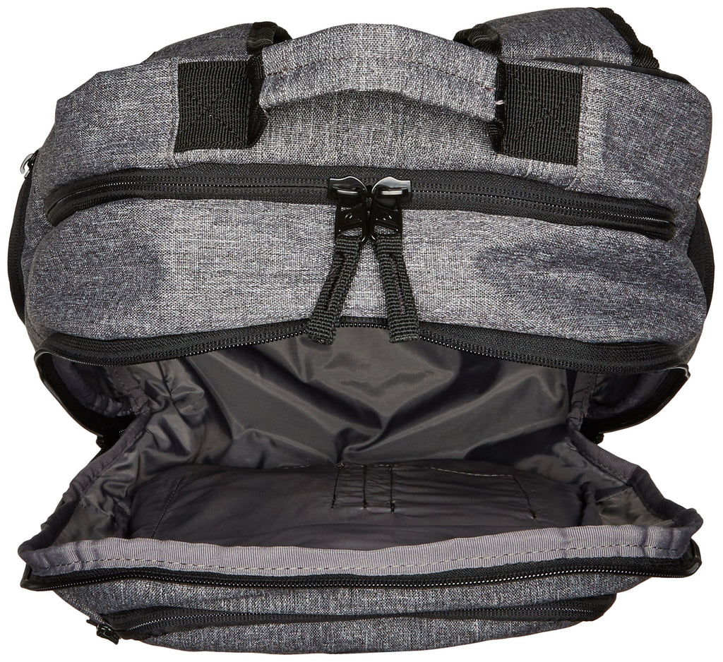 Quiksilver Men's Shutter Backpack,light grey heather,One Size - backpacks4less.com