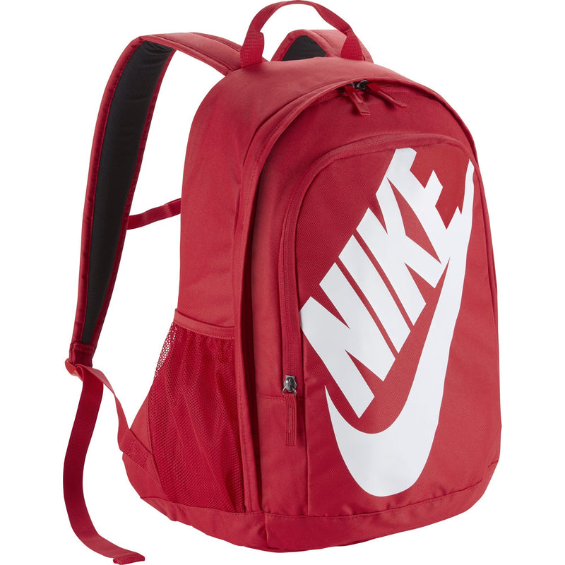 Nike Sportswear Hayward Futura Backpack for Men, Large Backpack with Durable Polyester Shell and Padded Shoulder Straps, University Red/University Red - backpacks4less.com