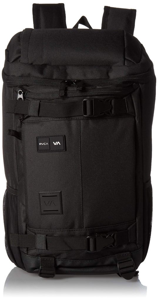 RVCA Men's Voyage Skate Backpack, black, ONE SIZE - backpacks4less.com