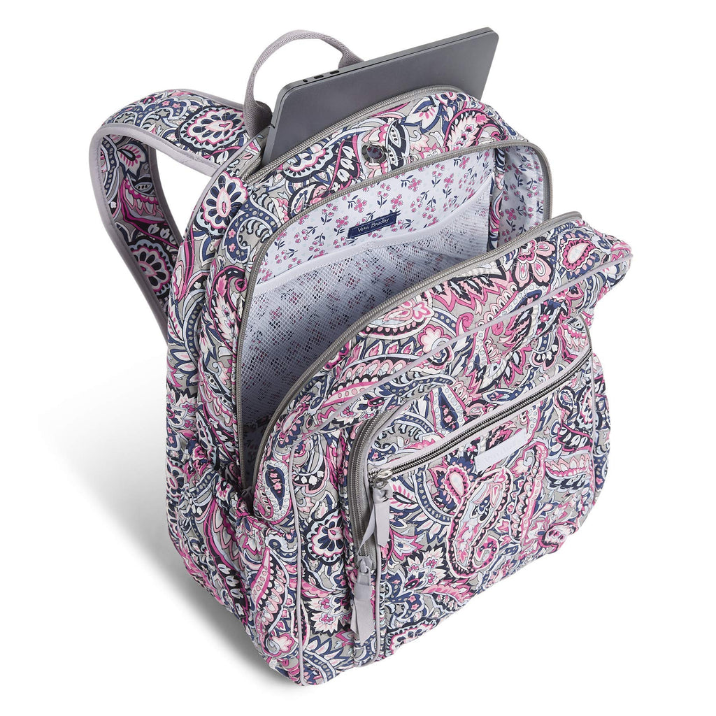 Vera Bradley Signature Cotton Campus Gramercy Paisley backpacks4less