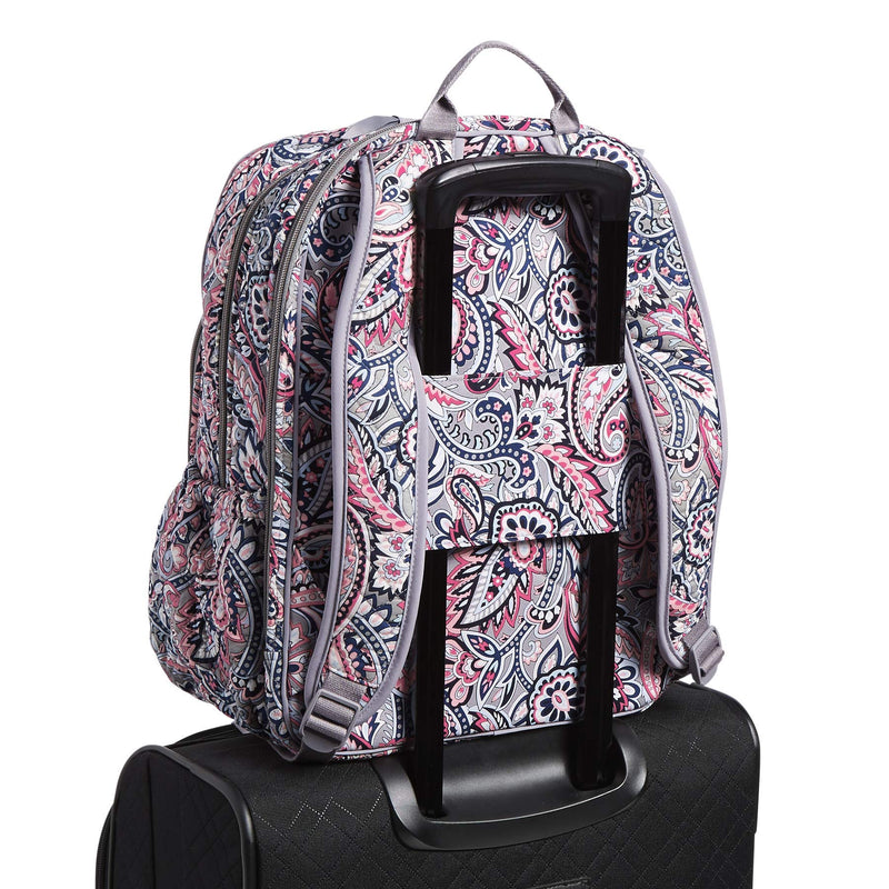Vera Bradley Signature Cotton Campus, Gramercy Paisley - backpacks4less.com