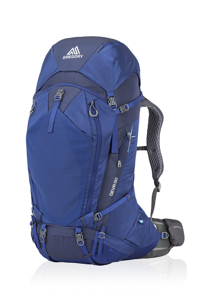 Gregory Mountain Products Women's Deva 60 Liter Backpack, Nocturne Blue, Extra Small - backpacks4less.com
