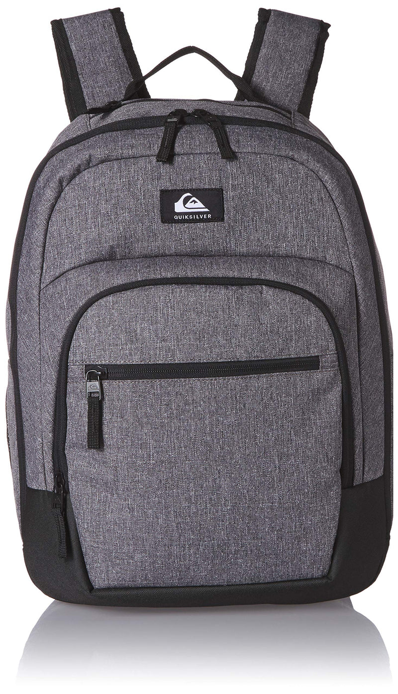 Quiksilver Men's SCHOOLIE Cooler II Backpack, Light Grey Heather, 1SZ - backpacks4less.com