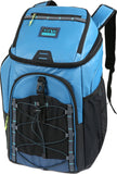 Arctic Zone Titan Guide Series 30 Can Backpack Cooler, Blue - backpacks4less.com