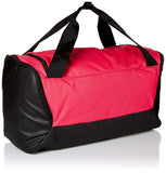 NIKE Brasilia Small Duffel - 9.0, Rush Pink/Black/White, Misc - backpacks4less.com