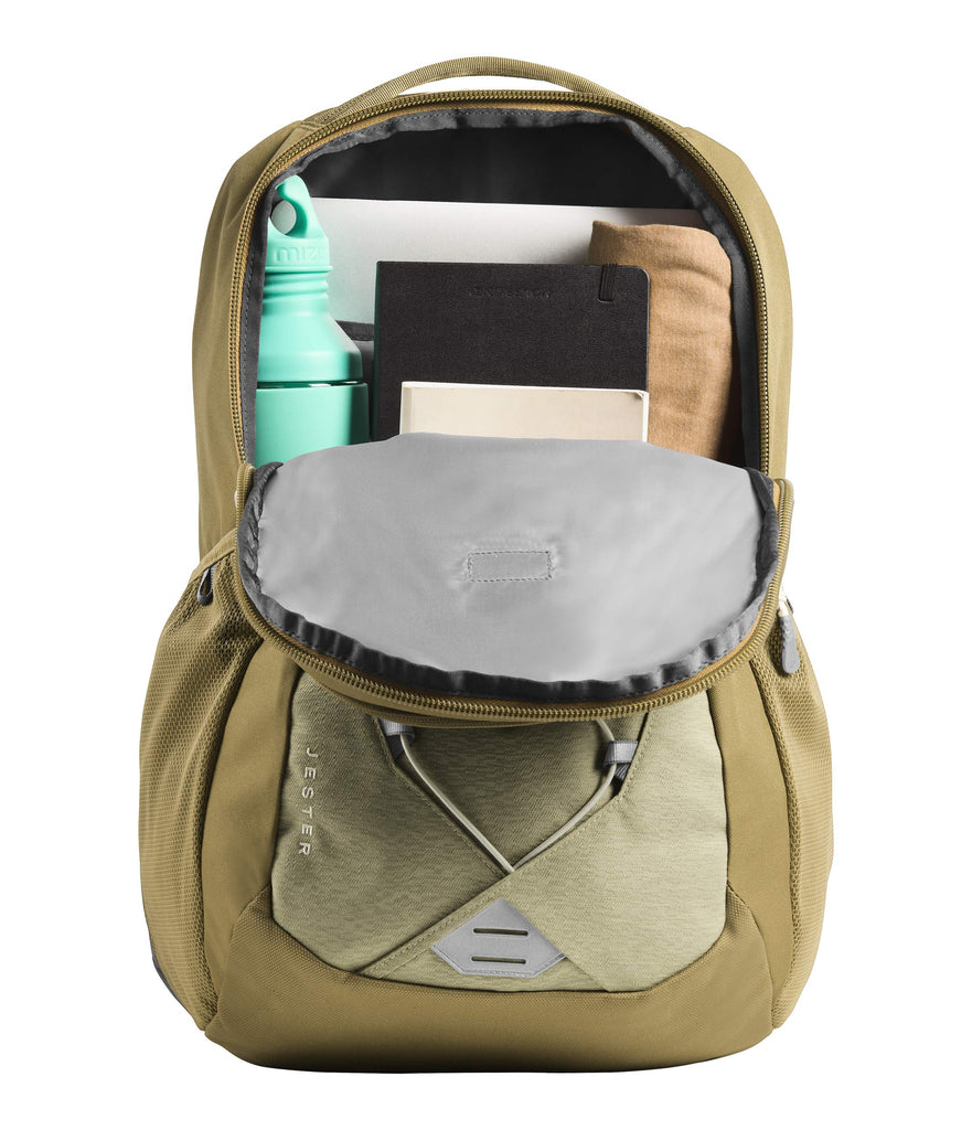 The North Face Women's Jester Backpack, Twill Beige/British Khaki - backpacks4less.com