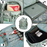 Military Tactical Backpack,Army Molle Assault Rucksack, Travel by ARMYCAMOUSA - backpacks4less.com