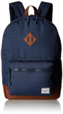 Herschel Kids' Heritage Youth XL Children's Backpack, Navy/saddle Brown, One Size - backpacks4less.com