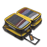 American Tourister Kids' Star Wars Falcon Perfect Packer 2pc Set (bkpk/20 Spinner Wheels, Black/Yellow - backpacks4less.com