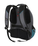 Swiss Gear SA6799 Gray with Teal TSA Friendly ScanSmart Laptop Backpack - Fits Most 15 Inch Laptops and Tablets - backpacks4less.com