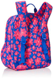 Vera Bradley Women's Signature Cotton Campus Tech Backpack, Art Poppies, One Size - backpacks4less.com
