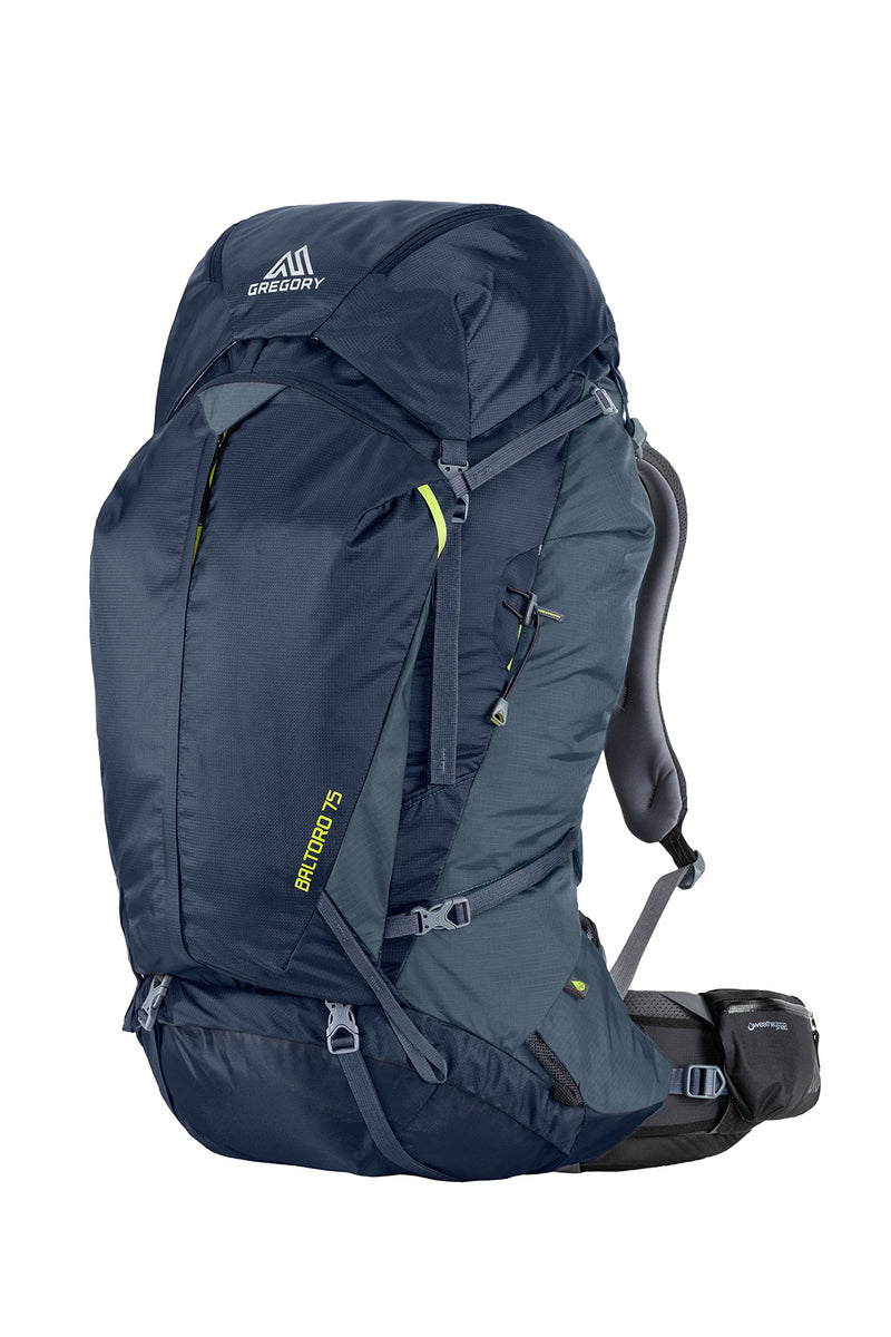 Gregory Mountain Products Baltoro 75 Liter Men's Backpack, Navy Blue, Medium - backpacks4less.com