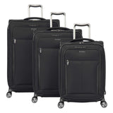 Ricardo Seahaven 2.0 Softside 3-Piece Luggage Set in Midnight w/Free Travel Kit