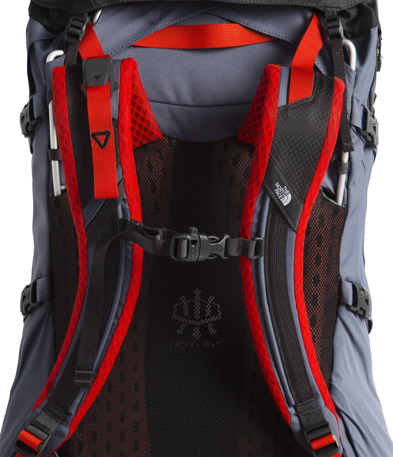 The North Face Terra 55, Grisaille Grey/Asphalt Grey, Small/Medium - backpacks4less.com