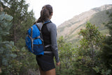 TETON Sports Oasis 1100 Hydration Pack | Free 2-Liter Hydration Bladder | Backpack design great for Hiking, Running, Cycling, and Climbing | Bright Blue - backpacks4less.com