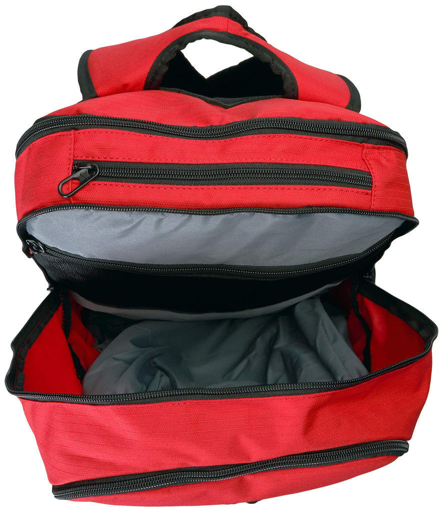 NIKE Brasilia XLarge Backpack 9.0, University Red/Black/White, Misc - backpacks4less.com