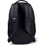 Under Armour unisex-adult Hustle 5.0 Backpack , Black (001)/Silver , One Size Fits All