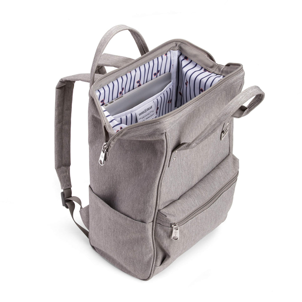 artz salmon laptop backpack SWISSGEAR 3576 Artz Laptop Backpack. Vintage-Inspired Everyday Doctor Bag Backpack
